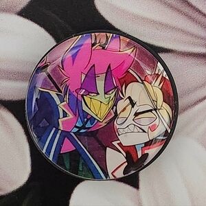 Alastor And Lucifer Pop Socket - Hazbin Hotel